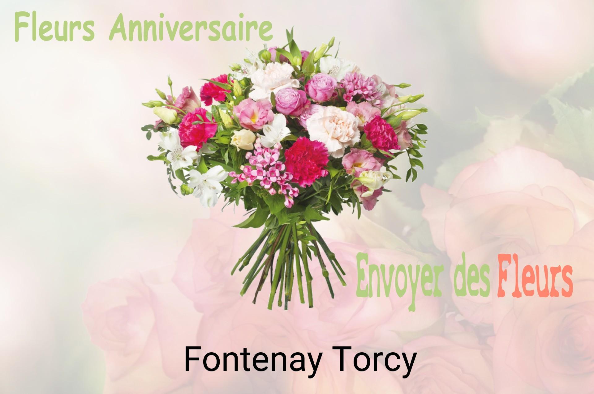 Bouquet de fleurs d’anniversaire livré à Fontenay-Torcy