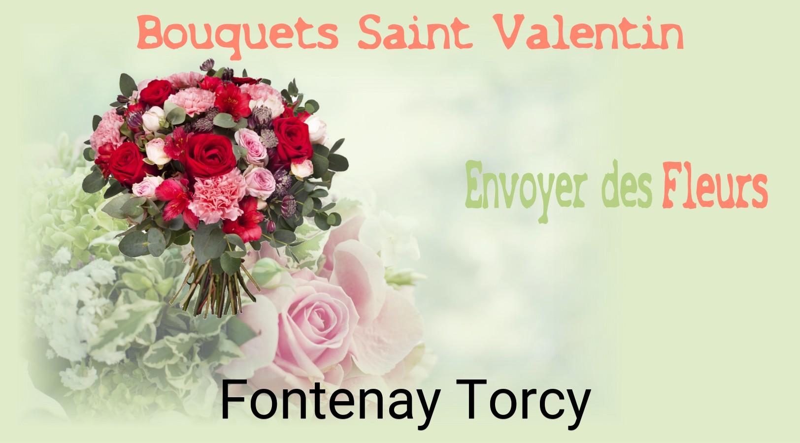 Roses de Saint-Valentin livrées à Fontenay-Torcy